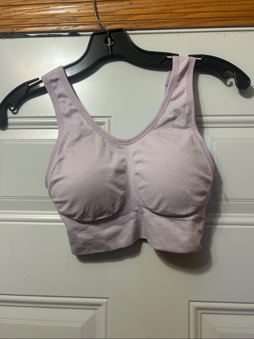 Light Lavender Seamless Wireless Bra M NWOT